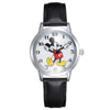 Disney Watch With Mickey Mouse For Women Leather Strap