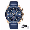 Silicone Strap Waterproof Sport Quartz Chronograph Military Watch