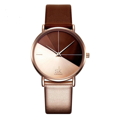Women's Fashion Watches With Leather Belt For Women