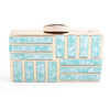 Luxury Acrylic Design Wedding Party Wallet Clutch for  Women