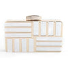 Luxury Acrylic Design Wedding Party Wallet Clutch for  Women