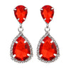 Cubic Zirconia Silver Stud Earrings for Women With 925 Sterling Sliver