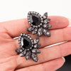 Cubic Zirconia Silver Stud Earrings for Women With 925 Sterling Sliver
