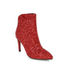Woman Bling Sequined Big Size High Heels Ankle Boots