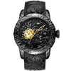 Big Dial Sports Waterproof Fashion 3D Sculpture Dragon Military Casual Quartz Silicone Watch