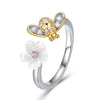 925 Sterling Silver Stylish Design Adjustable Party Wear Ring