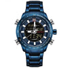 Men Quartz Analog Luxury Fashion Sport Waterproof Stainless Watches