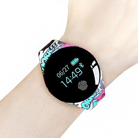 Color Touch Screen Motion detection Smart Watch