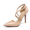 Women Pumps High Heels leather summer shoes
