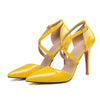 Women Pumps High Heels leather summer shoes