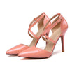 Women Pumps High Heels leather summer shoes