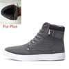 Fashion Warm Fur Winter Autumn Leather Men Footwear