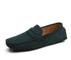 Genuine Leather Flats Loafers Moccasins Slip On Shoes