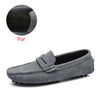 Genuine Leather Flats Loafers Moccasins Slip On Shoes
