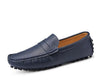 Genuine Leather Flats Loafers Moccasins Slip On Shoes