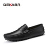 Genuine Leather Flats Loafers Moccasins Slip On Shoes