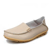 Women Casual Flats Genuine Leather & Slip On Loafers Cow Driving Shoes