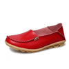 Women Casual Flats Genuine Leather & Slip On Loafers Cow Driving Shoes
