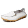 Women Casual Flats Genuine Leather & Slip On Loafers Cow Driving Shoes