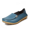Women Casual Flats Genuine Leather & Slip On Loafers Cow Driving Shoes