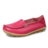 Women Casual Flats Genuine Leather & Slip On Loafers Cow Driving Shoes