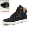 Fashion Warm Fur Winter Autumn Leather Men Footwear