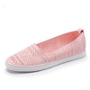 Women Shoe Lace Ballet Breathable Flat