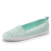 Women Shoe Lace Ballet Breathable Flat