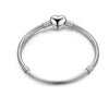 Genuine Bracelet 925 Sterling Silver Jewelry With Snake Chain Bangle & Bracelet For Women