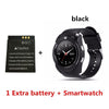 Touch Screen with Camera/SIM Card Slot, Waterproof Smart Watch