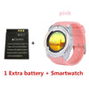 Touch Screen with Camera/SIM Card Slot, Waterproof Smart Watch