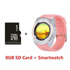 Touch Screen with Camera/SIM Card Slot, Waterproof Smart Watch