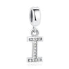 Original Crystal Alphabet A-Z Letter Pendant With 925 Sterling Silver For Women