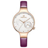 Latest Luxury Pure Leather Band Watch For Women With New Look