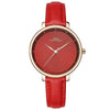 New Simple Brand Fashion Genuine Leather Band Watch For Women