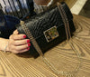 PU Leather Crocodile Pattern Designer Flap Clutch Bag for Women