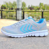 Fashion Breathable Walking Mesh Lace Up Casual Shoes