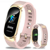 New Metal Case Sports Waterproof Smart Watch For Women With Fitness Tracker