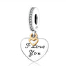 New Spring 925 Sterling Silver Pendant With Original Pandora Charm Necklace For Women