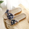 Women Summer Floral Beach Slippers Flip Flops