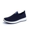 Tennis Slip-On Lightweight Mesh Shoes For Men With Casual Breathable Comfortable Walking Sneakers