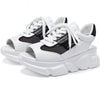Woman Rome High Heel Ulzzang Leather Footwear