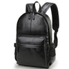 Men Nylon Casual Waterproof Travel & Leather School Backpack