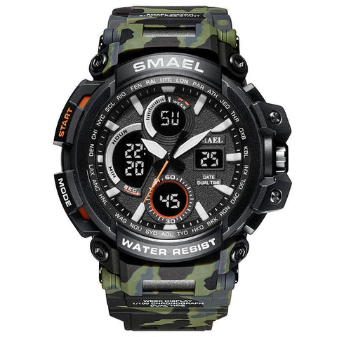 Waterproof Digital Electronic Casual Military Wrist Kids Sports Watch