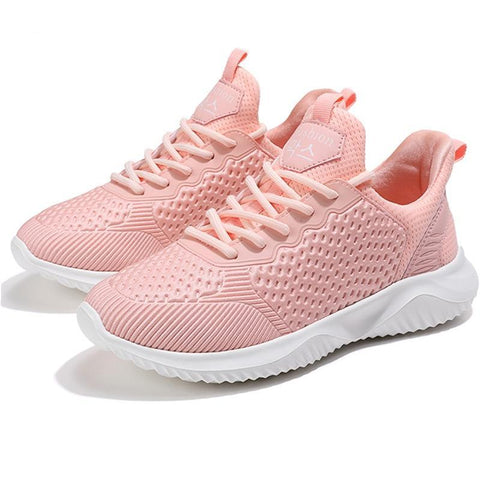 Leisure Light Sneaker Women Shoes For Summer Lightweight Ventilate Elastic Wearable For Woman