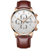 Led Digital Analog Quartz Watches Waterproof Stainless Steel Band