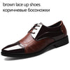 New Classic Leather Men’s Suits Fashion Slip On Shoes
