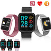 Waterproof smart watch Dynamic heart rate blood pressure monitor