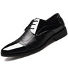 Breathable PU Leather Office Party Wedding Shoes