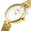 Mesh Stainless Steel Band Wrist Watch For Women